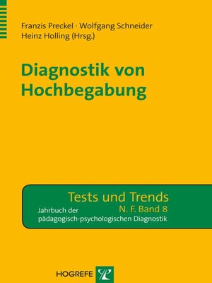 cover image of Diagnostik von Hochbegabung